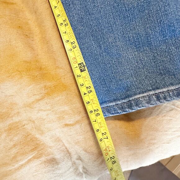 J. Crew 10" vintage Slim-Straight Jean in Misty Surf Wash sz 26 - Picture 13 of 13